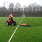 Netball Court Construction in The Green 4