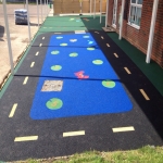 Rubber Mulch Play Areas in Lower Woodend 10