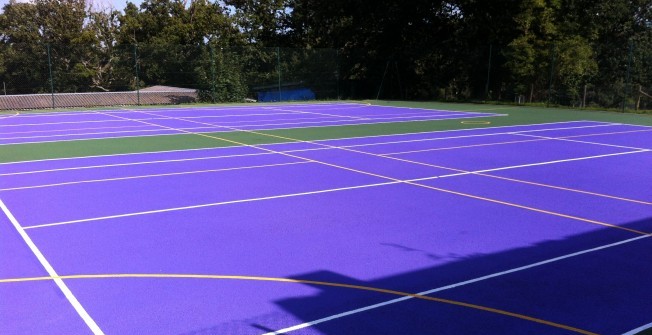 Tennis Surfacing Contractors in West End