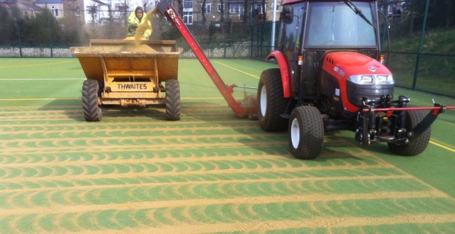 MUGA Pitch Maintenance in Murton