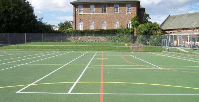 MUGA Pitch Dimensions in Ashford